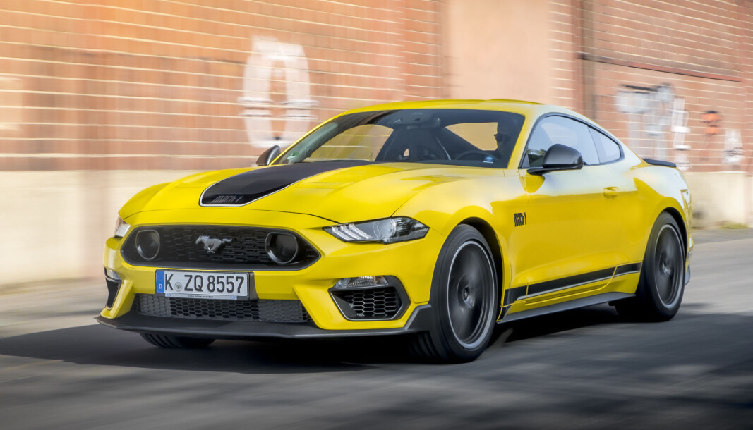 RÅSKINNET: Som en liten pause fra alle elbilnyhetene, kommer den spenstigste Mustangen RÅSKINNET: Som en liten pause fra alle elbilnyhetene, kommer den spenstigste Mustangen