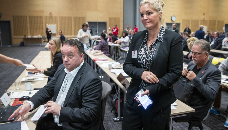 LEDERDUO: En enstemmig nominasjonskomité i FNB gikk inn for delt lederverv for Frode Myrhol og Cecilie Lyngby.