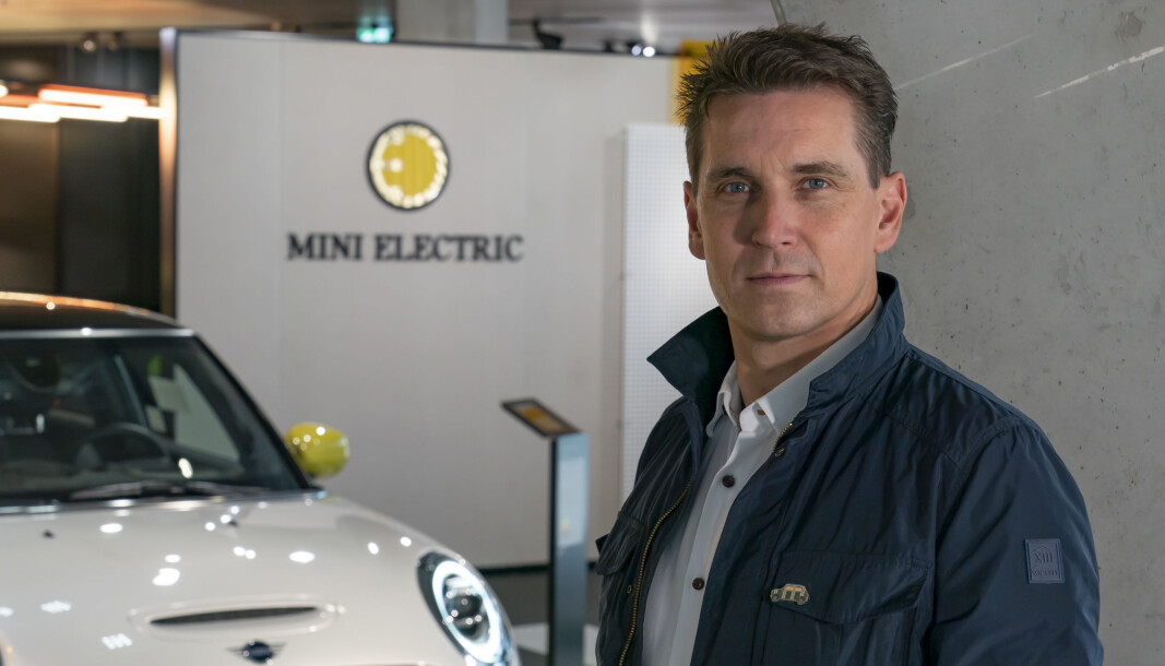 <strong>KINA-SATSING:</strong> – Det kommer flere elektriske Mini-er, lover Bernd Körper, toppsjef i Mini. <strong>KINA-SATSING:</strong> – Det kommer flere elektriske Mini-er, lover Bernd Körper, toppsjef i Mini.