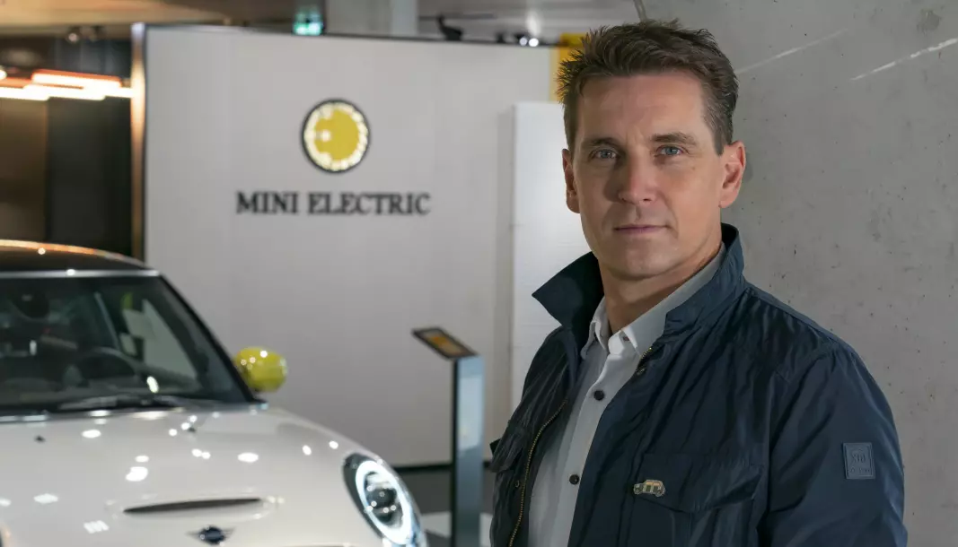 KINA-SATSING: – Det kommer flere elektriske Mini-er, lover Bernd Körper, toppsjef i Mini.