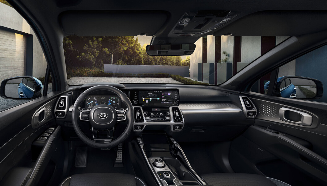 <strong>ELEGANT</strong>: Kia er flinke til å lage interiør med litt klassisk eleganse og høy kvalitetsfølelse. Som her, i nye Sorento. <strong>ELEGANT</strong>: Kia er flinke til å lage interiør med litt klassisk eleganse og høy kvalitetsfølelse. Som her, i nye Sorento.