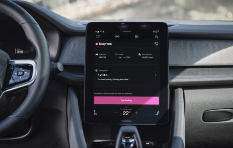 Polestar 2 får integrert parkerings-app