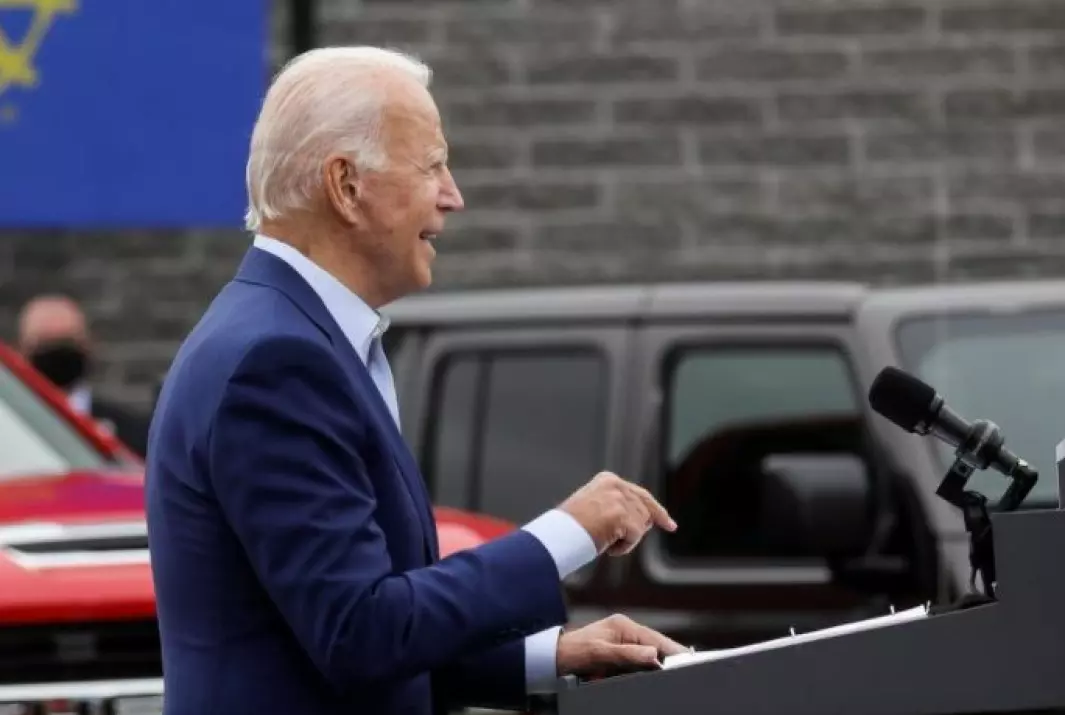ELBIL, TAKK: USAs president Joe Biden vil fase ut bension- og dieselbiler fra myndighetenes egen bilpark.