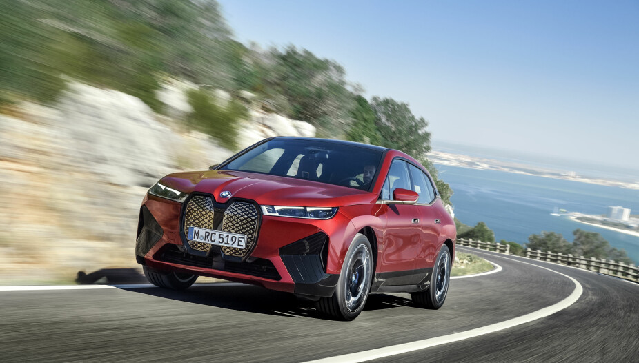 SPENNENDE: Elektriske BMW iX kommer i løpet av året – med solid rustbeskyttelse fra fabrikk.