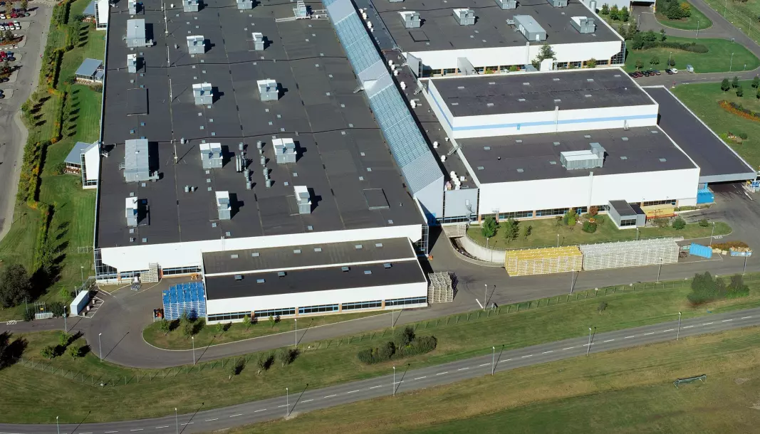 EL-MOTOR NESTE: Volvo-fabrikken i Skövde.