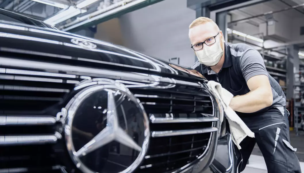 FORBEREDER STORSATSING: Mercedes gir bånn gass i elbil-produksjonen.