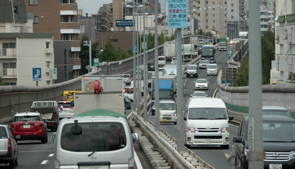 GRØNNERE: Bensinbilene skal bort fra Japans gater.