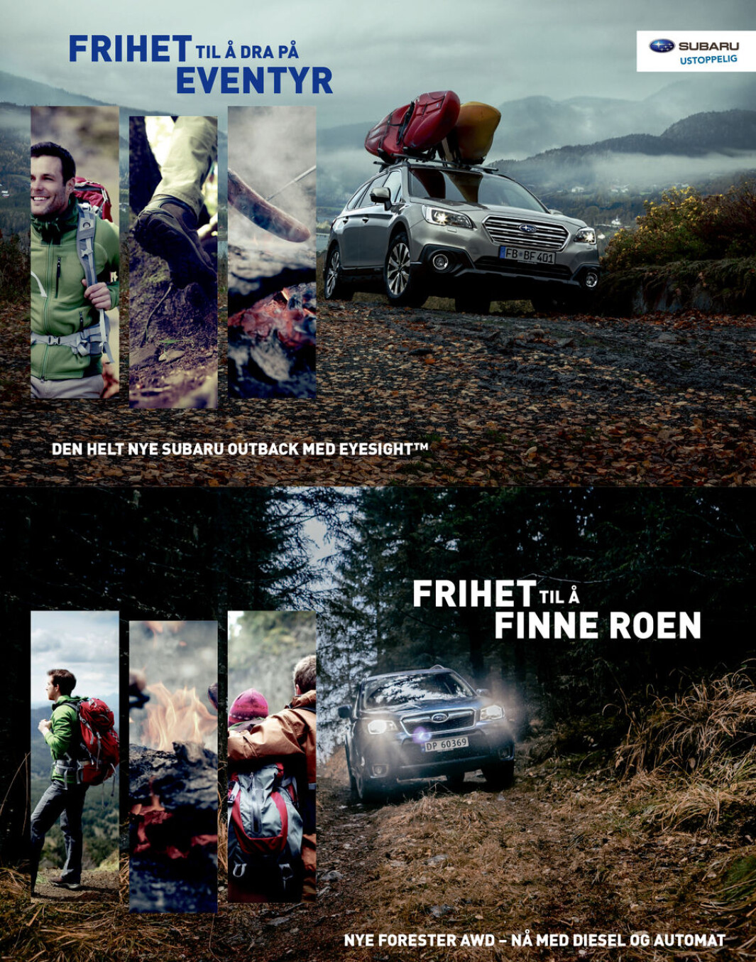 <span class="font-weight-bold" data-lab-font_weight_desktop="font-weight-bold">ANNONSESTIKK: </span>Subaru har markedsført Forester i Norge i over 20 år med vekt på fritid, stubber, stein og hytteliv. <span class="font-weight-bold" data-lab-font_weight_desktop="font-weight-bold">ANNONSESTIKK: </span>Subaru har markedsført Forester i Norge i over 20 år med vekt på fritid, stubber, stein og hytteliv.