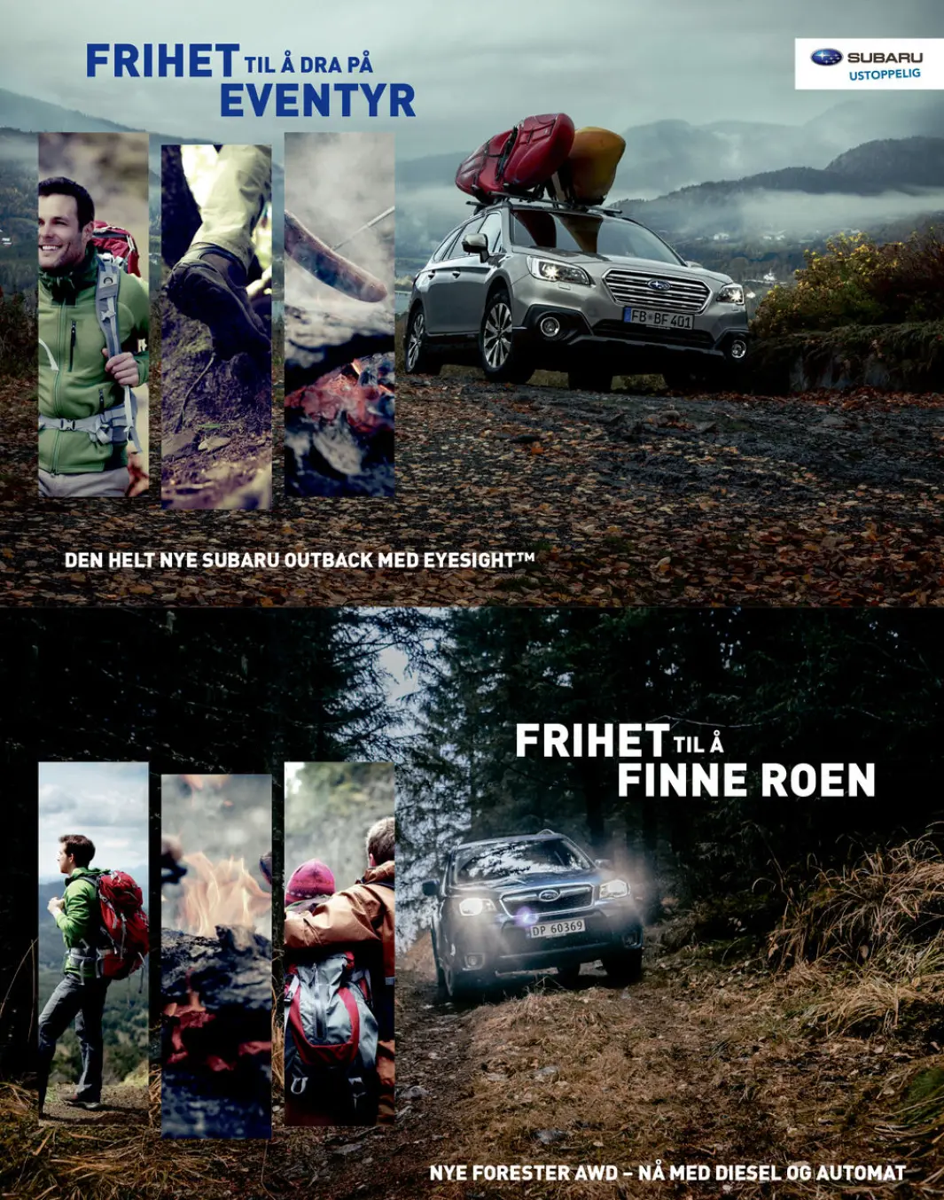 <span class="font-weight-bold" data-lab-font_weight_desktop="font-weight-bold">ANNONSESTIKK: </span>Subaru har markedsført Forester i Norge i over 20 år med vekt på fritid, stubber, stein og hytteliv. <span class="font-weight-bold" data-lab-font_weight_desktop="font-weight-bold">ANNONSESTIKK: </span>Subaru har markedsført Forester i Norge i over 20 år med vekt på fritid, stubber, stein og hytteliv.