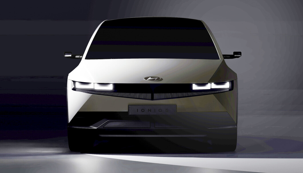 IONIQ 5: Hyundai har verdenspremiere på den første modellen fra sin nye elbilflåte i februar. IONIQ 5: Hyundai har verdenspremiere på den første modellen fra sin nye elbilflåte i februar.