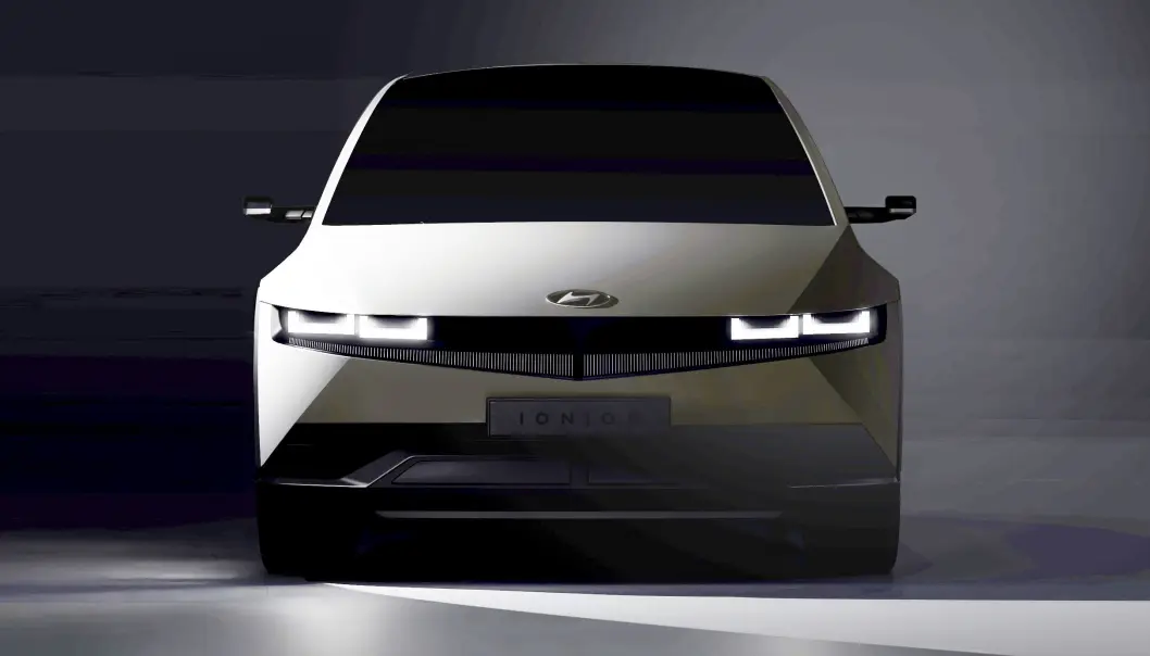 IONIQ 5: Hyundai har verdenspremiere på den første modellen fra sin nye elbilflåte i februar. IONIQ 5: Hyundai har verdenspremiere på den første modellen fra sin nye elbilflåte i februar.
