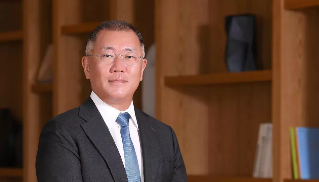 SORG: Hyundai-sjef Euisun Chung uttrykte sin medfølelse etter ulykken på årets første mandag.