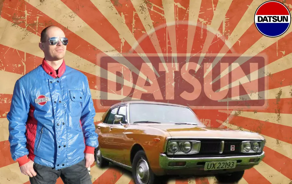 DATSUN: Kjetil Rannstad drømte om «Datsun 200L med rekkesekser» til 18-årsdagen. Lidenskapen har ikke dempet seg.