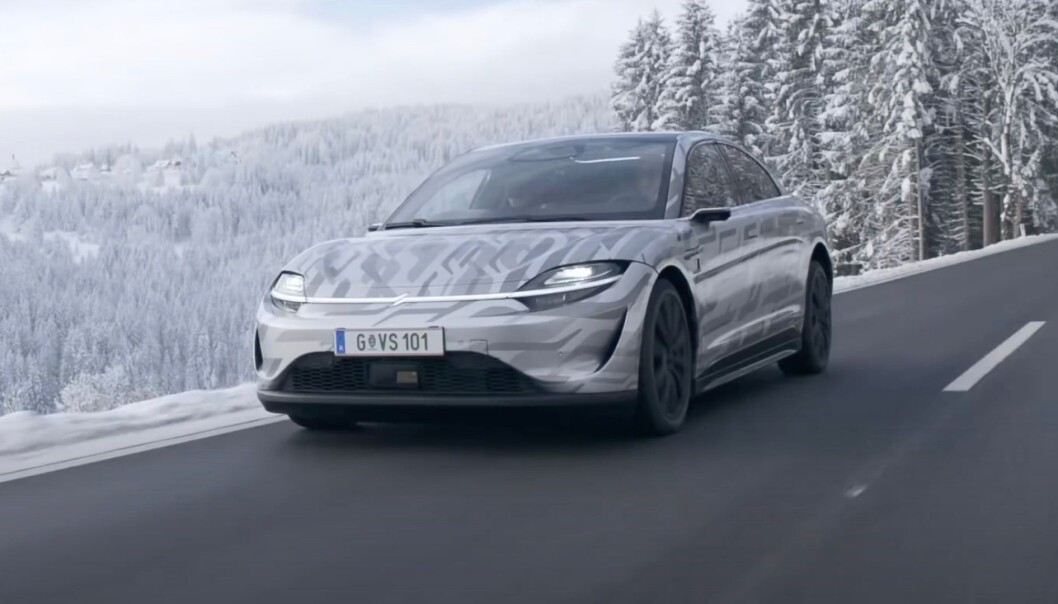 <span class=" font-weight-bold" data-lab-font_weight_desktop="font-weight-bold">VINTER-TESTING: </span>Sony har offentliggjort bilder av Vision S under utprøving i europeiske vinterforhold. <span class=" font-weight-bold" data-lab-font_weight_desktop="font-weight-bold">VINTER-TESTING: </span>Sony har offentliggjort bilder av Vision S under utprøving i europeiske vinterforhold.