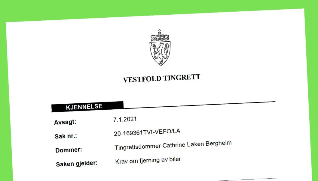 FULLT MEDHOLD: Borettslaget i Sandefjord fikk medhold i tingretten. FULLT MEDHOLD: Borettslaget i Sandefjord fikk medhold i tingretten.