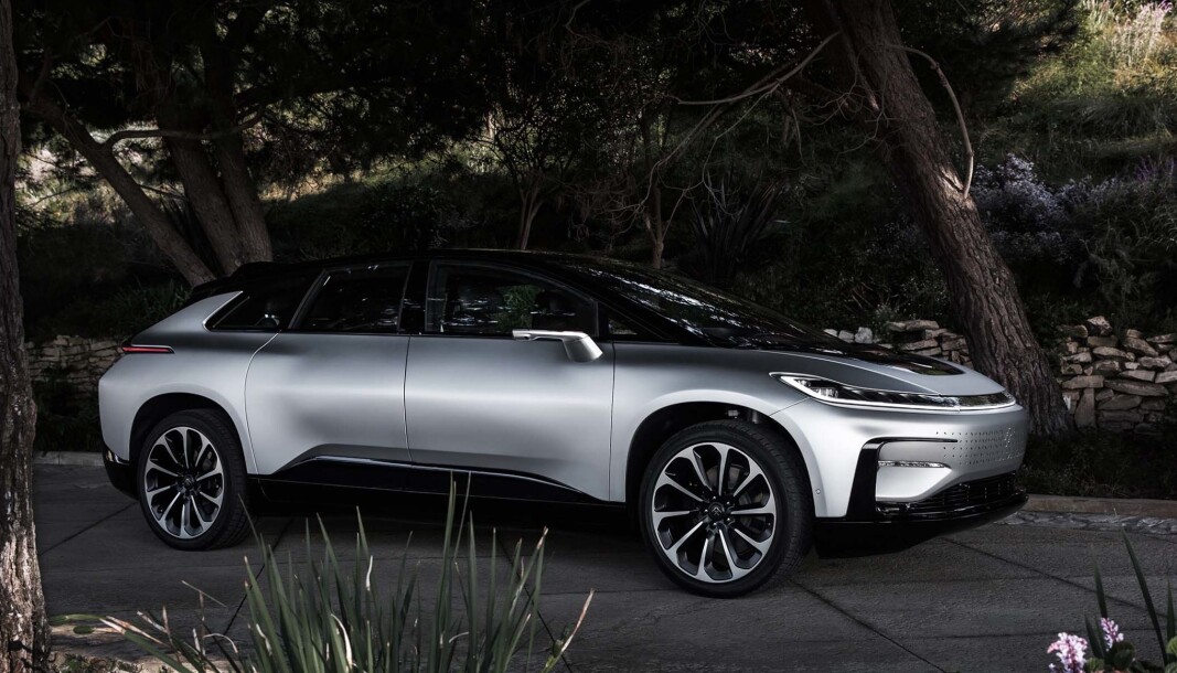 KJAPP: Går fra null til 100 omtrent like raskt som du sier «Faraday Future modell FF91». Men - når kommer den? KJAPP: Går fra null til 100 omtrent like raskt som du sier «Faraday Future modell FF91». Men - når kommer den?