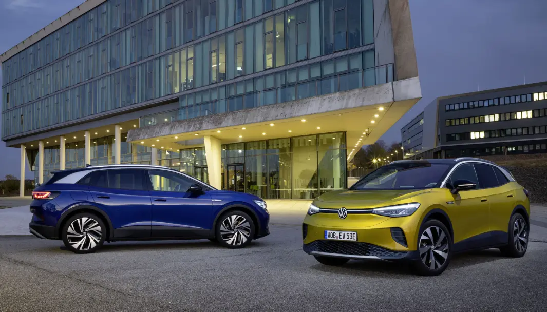 NYE VERSJONER: Volkswagen ID.4 får nå nye priser og utstyrspakker. NYE VERSJONER: Volkswagen ID.4 får nå nye priser og utstyrspakker.