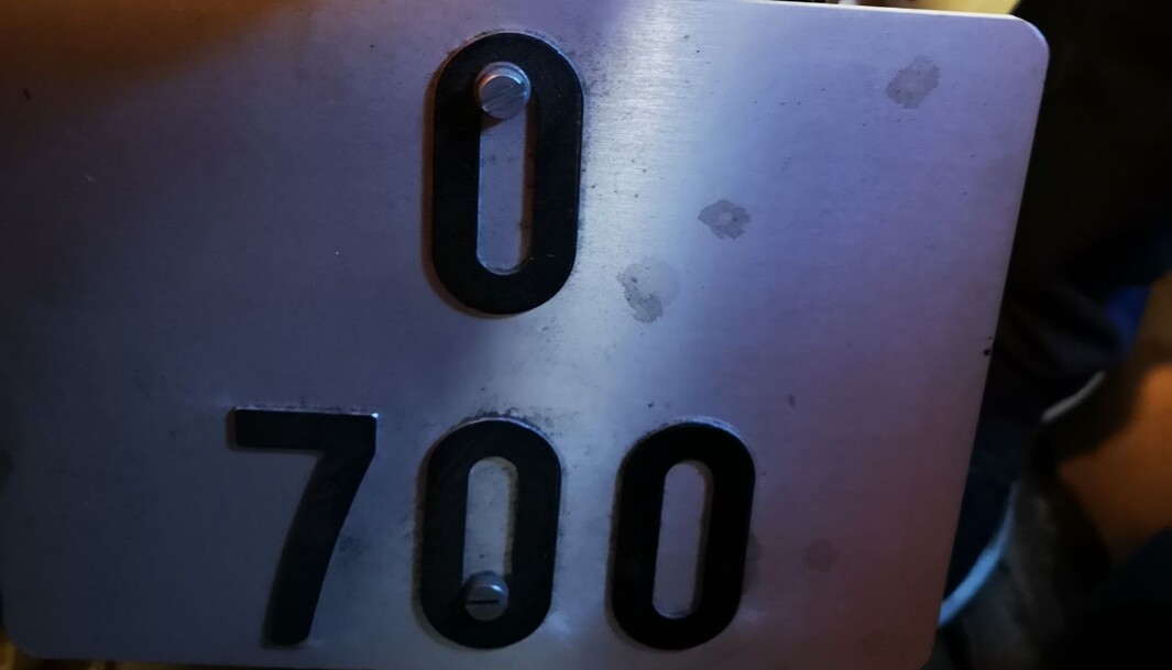 <span class=" font-weight-bold" data-lab-font_weight_desktop="font-weight-bold">O700:</span> Skiltnummeret på motorsykkelen er både sjeldent og spesielt. <span class=" font-weight-bold" data-lab-font_weight_desktop="font-weight-bold">O700:</span> Skiltnummeret på motorsykkelen er både sjeldent og spesielt.