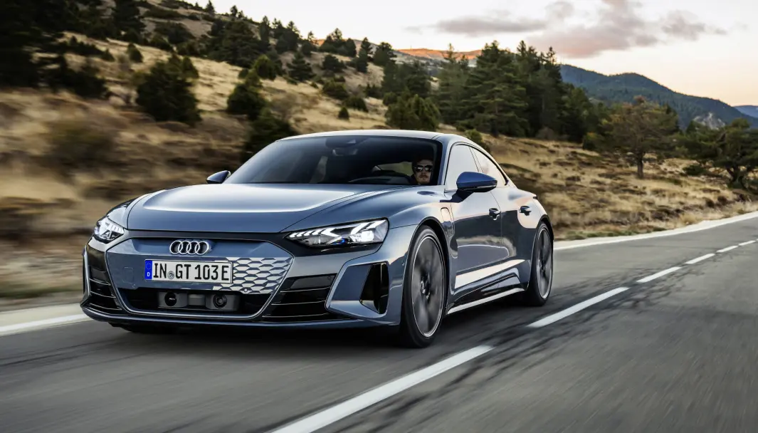 NORGESKLAR: Audi e-tron GT er Audis nye elektriske prestisjebil. NORGESKLAR: Audi e-tron GT er Audis nye elektriske prestisjebil.