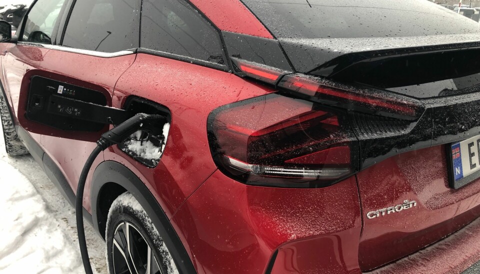 LADER OK: Endelig har Citroën kommet på veien med sin elbil. ë-C4 lader på nivå med sine søsken med samme batteripakker.
