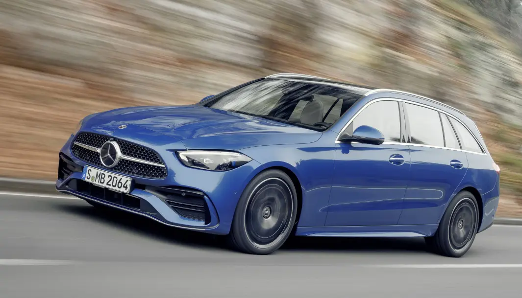 PREMIERE: Nye Mercedes C-klasse hadde sin offisielle debut i dag. PREMIERE: Nye Mercedes C-klasse hadde sin offisielle debut i dag.