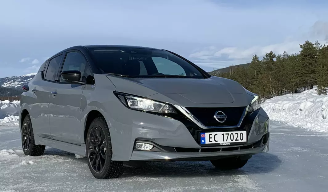 OVER 60.000 SOLGTE: Nissan Leaf er godt inne i annen generasjon og det er solgt over 60.000 i Norge. Nå er den ytterligere forbedret.