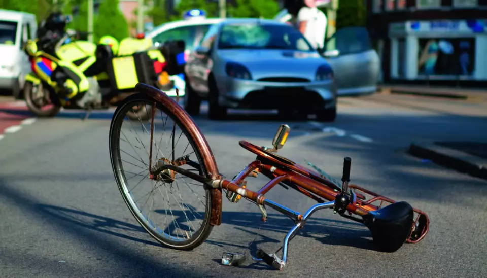 FEIL TALL? 125 sykkelskader med personskade i Oslo i 2014, i følge SSB. Legevakta rapporterte om 13 ganger høyere tall.Click to add image caption