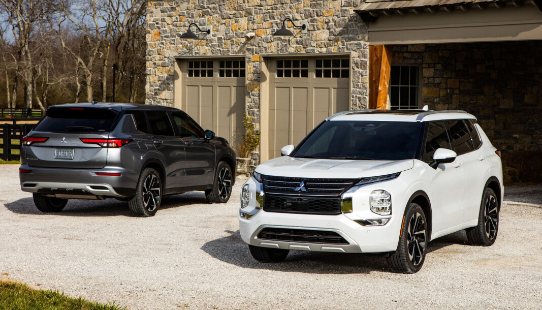 NY GENERASJON: Fjerde generasjon Mitsubishi Outlander er allerede vist i Nord-Amerika. Finnes det en mulighet for at den kommer hit? NY GENERASJON: Fjerde generasjon Mitsubishi Outlander er allerede vist i Nord-Amerika. Finnes det en mulighet for at den kommer hit?