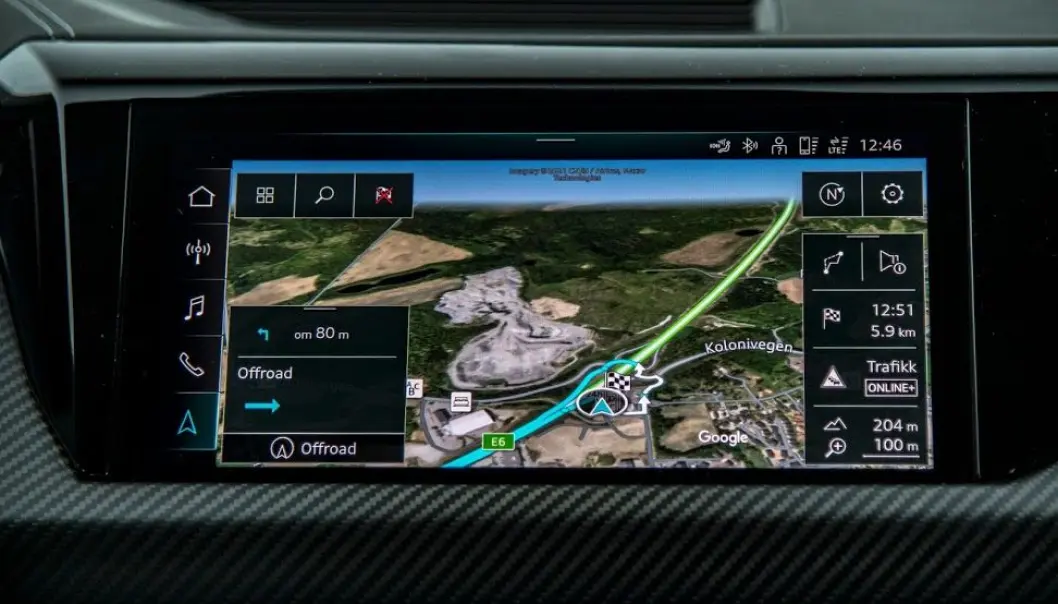 <span class=" font-weight-bold" data-lab-font_weight_desktop="font-weight-bold">SKARPT: </span>Navigasjonssystemet til Audi er både tydelig i visningen og presist i beregningen. <span class=" font-weight-bold" data-lab-font_weight_desktop="font-weight-bold">SKARPT: </span>Navigasjonssystemet til Audi er både tydelig i visningen og presist i beregningen.