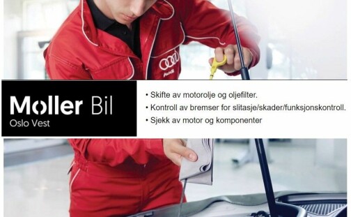 Møller tilbyr oljeskift (!) på elbil