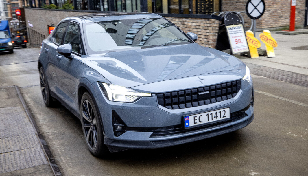 NY FEIL: Polestar 2 (bildet) og Volvo XC40 må få oppgradert programvare – igjen. NY FEIL: Polestar 2 (bildet) og Volvo XC40 må få oppgradert programvare – igjen.