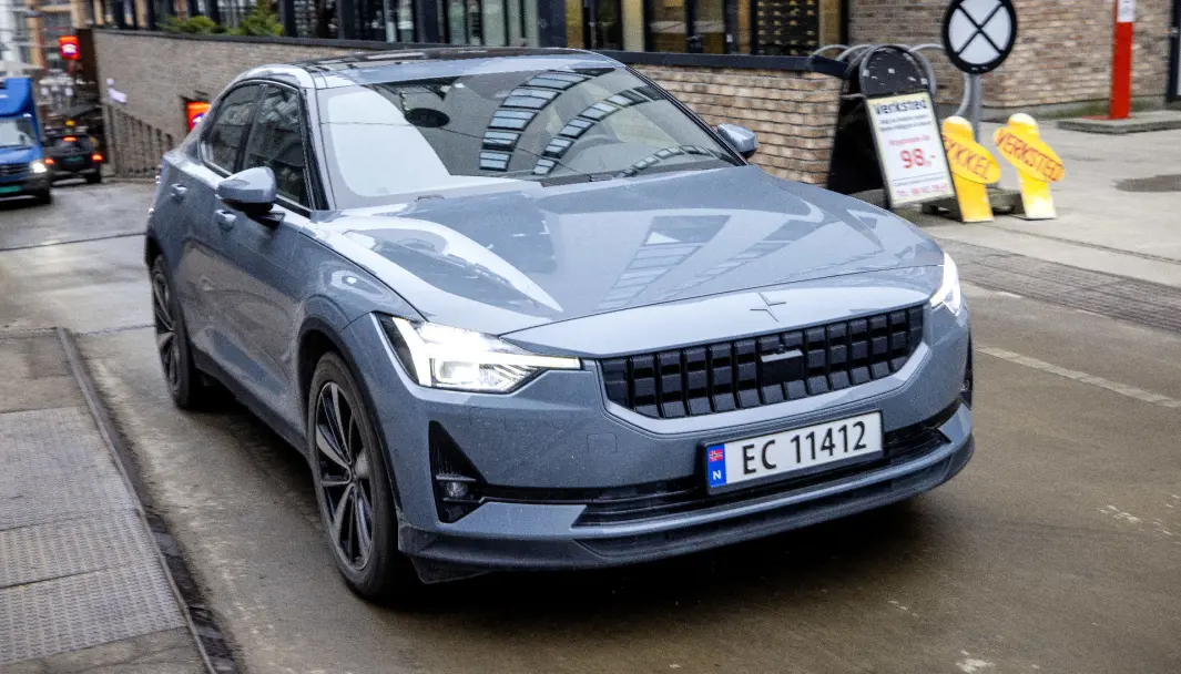 NY FEIL: Polestar 2 (bildet) og Volvo XC40 må få oppgradert programvare – igjen. NY FEIL: Polestar 2 (bildet) og Volvo XC40 må få oppgradert programvare – igjen.