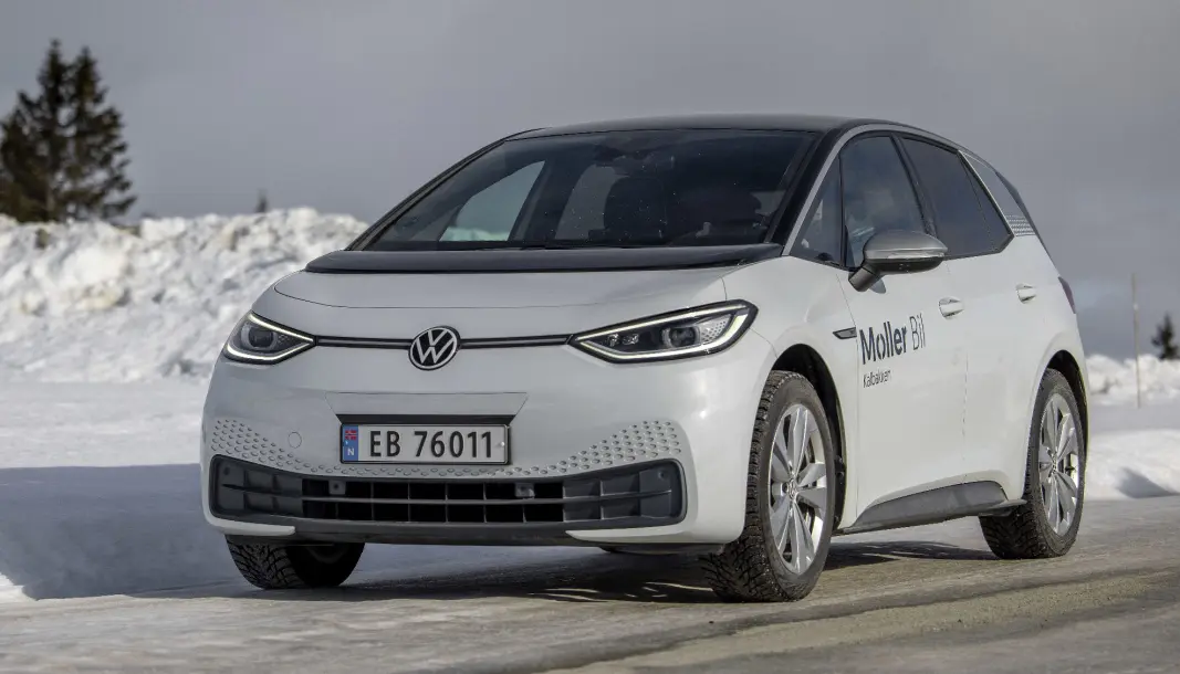 FRAMGANG: VW ID.3 viser at den har solide elbilkvaliteter. FRAMGANG: VW ID.3 viser at den har solide elbilkvaliteter.