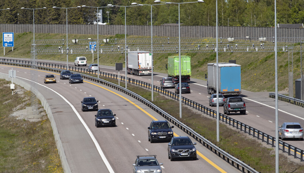 GRATIS: På E18 ved Fokserød i Sandefjord er det fortsatt gratis for elbiler. GRATIS: På E18 ved Fokserød i Sandefjord er det fortsatt gratis for elbiler.