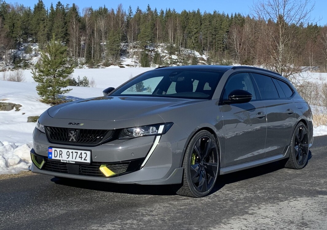 VILLDYR: Peugeot vil fremkalle assosiasjoner til dyrenes konge med sitt designspråk - men tankene til artikkelforfatteren går mer mot en hai. Vilt er det uansett! VILLDYR: Peugeot vil fremkalle assosiasjoner til dyrenes konge med sitt designspråk - men tankene til artikkelforfatteren går mer mot en hai. Vilt er det uansett!