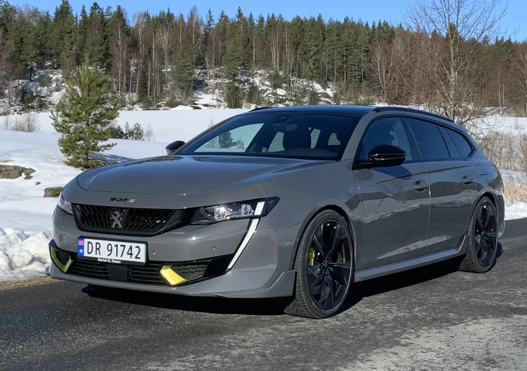 VILLDYR: Peugeot vil fremkalle assosiasjoner til dyrenes konge med sitt designspråk - men tankene til artikkelforfatteren går mer mot en hai. Vilt er det uansett! VILLDYR: Peugeot vil fremkalle assosiasjoner til dyrenes konge med sitt designspråk - men tankene til artikkelforfatteren går mer mot en hai. Vilt er det uansett!