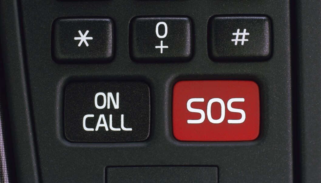<span class=" font-weight-bold" data-lab-font_weight_desktop="font-weight-bold">MANGLET DETTE: </span>Slik ser On call-knappen ut i Volvoene, her fra en XC70. <span class=" font-weight-bold" data-lab-font_weight_desktop="font-weight-bold">MANGLET DETTE: </span>Slik ser On call-knappen ut i Volvoene, her fra en XC70.