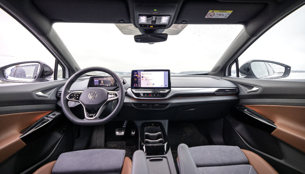 <span class=" font-weight-bold" data-lab-font_weight_desktop="font-weight-bold">ALVORLIG:</span> Bak rattet på en Volkswagen ID.4 erfarte Motor det samme som vi har gjort på en rekke mye modeller med adaptiv fartsholder og skiltleser, men spesielt på Audi, VW og Skoda: Systemet er svært upålitelig, til tider direkte trafikkfarlig. <span class=" font-weight-bold" data-lab-font_weight_desktop="font-weight-bold">ALVORLIG:</span> Bak rattet på en Volkswagen ID.4 erfarte Motor det samme som vi har gjort på en rekke mye modeller med adaptiv fartsholder og skiltleser, men spesielt på Audi, VW og Skoda: Systemet er svært upålitelig, til tider direkte trafikkfarlig.
