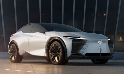 Lexus viser elbil med 90 kWt-batteri og 60 mil rekkevidde