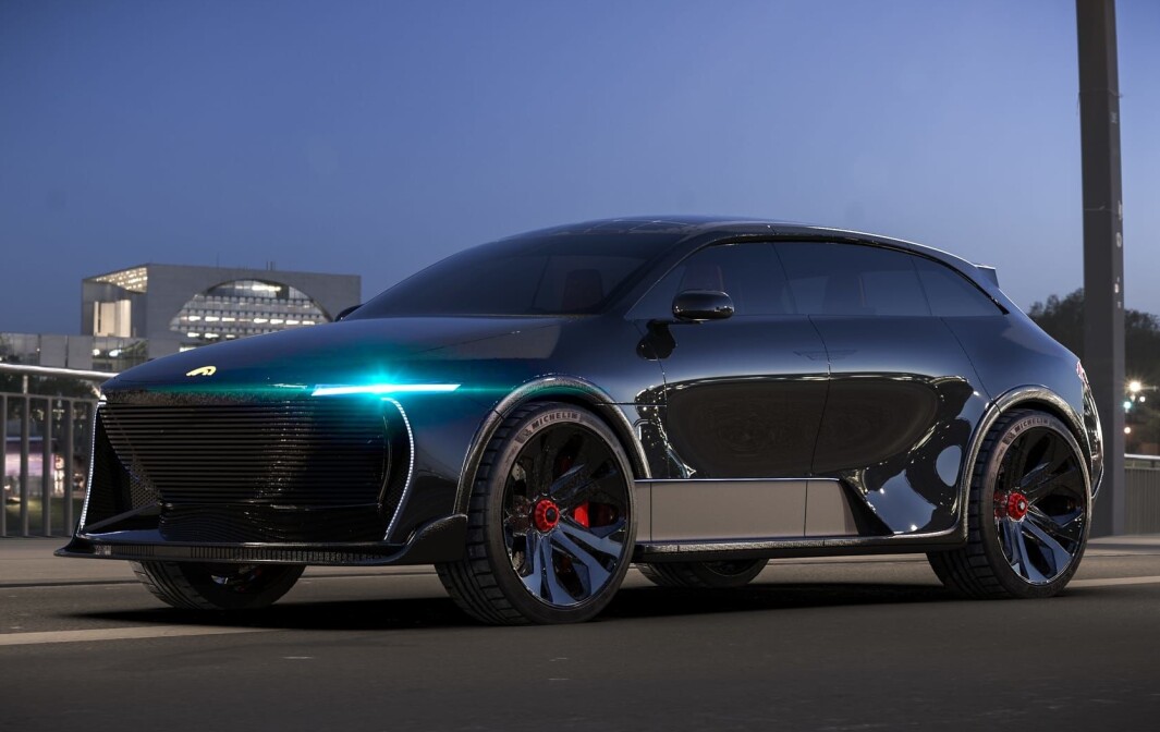 IKKE BESKJEDEN: Til tross for navnet søker ikke el-SUV-en Humble One å gjøre lite av seg. Med solceller skal den kunne gå ekstra langt. IKKE BESKJEDEN: Til tross for navnet søker ikke el-SUV-en Humble One å gjøre lite av seg. Med solceller skal den kunne gå ekstra langt.