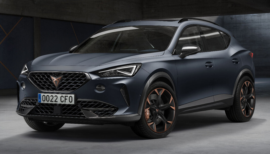 TØFFING: Formentor er første modell fra Cupra, og nå klar for norske veier. TØFFING: Formentor er første modell fra Cupra, og nå klar for norske veier.
