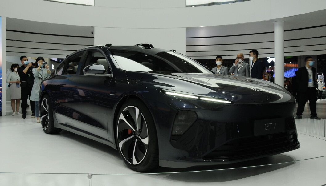 <span class=" font-weight-bold" data-lab-font_weight_desktop="font-weight-bold">TESLA-RIVAL:</span> NIO ET7 er et eksempel på kraftig teknologisk opprustning fra kinesernes side. Det loves 1000 km rekkevidde, LiDAR-basert selvkjøring og faststoffbatterier. <span class=" font-weight-bold" data-lab-font_weight_desktop="font-weight-bold">TESLA-RIVAL:</span> NIO ET7 er et eksempel på kraftig teknologisk opprustning fra kinesernes side. Det loves 1000 km rekkevidde, LiDAR-basert selvkjøring og faststoffbatterier.