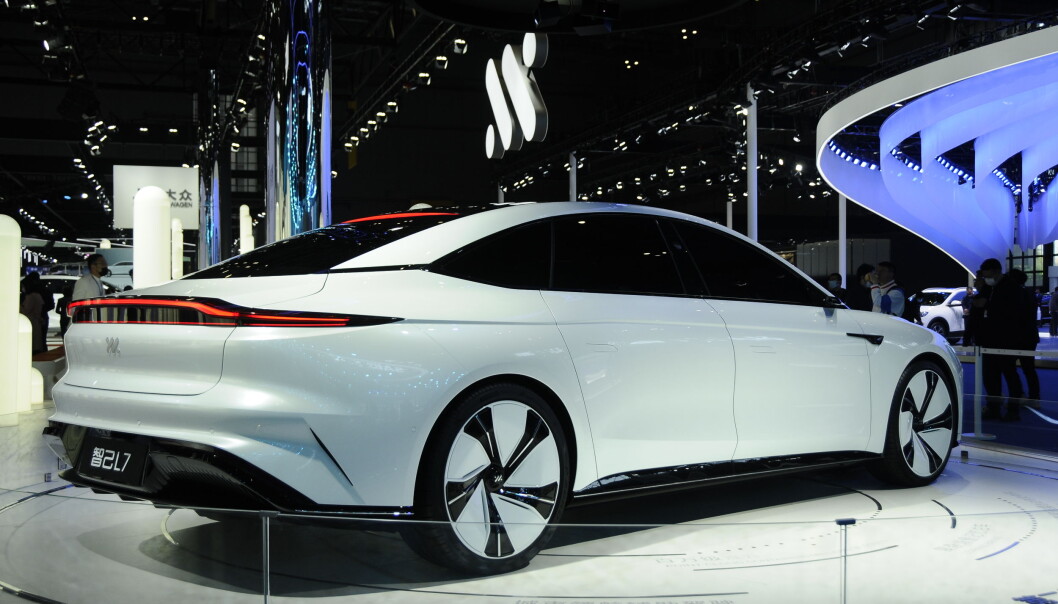 <span class=" font-weight-bold" data-lab-font_weight_desktop="font-weight-bold">800 KM REKKEVIDDE:</span> Elbilen IM L7 er utviklet av den store bilprodusenten SAIC og teknologiselskapet Alibaba. Denne Tesla Model S-rivalen forhåndsselges for ca. 550.000 kroner og får en batteripakke på 120 kWt. <span class=" font-weight-bold" data-lab-font_weight_desktop="font-weight-bold">800 KM REKKEVIDDE:</span> Elbilen IM L7 er utviklet av den store bilprodusenten SAIC og teknologiselskapet Alibaba. Denne Tesla Model S-rivalen forhåndsselges for ca. 550.000 kroner og får en batteripakke på 120 kWt.