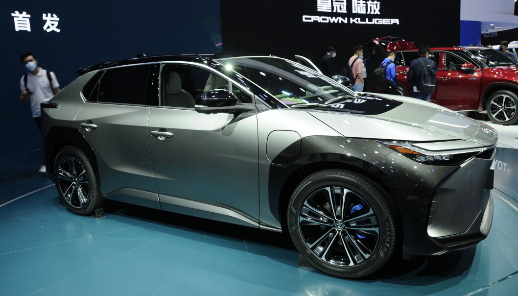<span class=" font-weight-bold" data-lab-font_weight_desktop="font-weight-bold">ELEKTRISK TOYOTA:</span> SUV-en BZ4X var én av de spennende verdenspremierene i Shanghai. <span class=" font-weight-bold" data-lab-font_weight_desktop="font-weight-bold">ELEKTRISK TOYOTA:</span> SUV-en BZ4X var én av de spennende verdenspremierene i Shanghai.