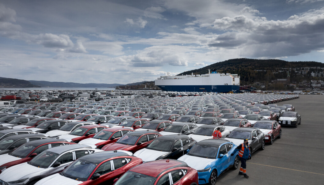 STRØMMER PÅ: Ford starter nå levering til kunder av sin Mustang Mach-e i Norge. Nå planlegges de neste modellene - som blir europeiske. STRØMMER PÅ: Ford starter nå levering til kunder av sin Mustang Mach-e i Norge. Nå planlegges de neste modellene - som blir europeiske.