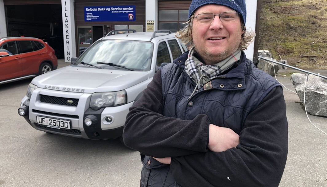 FERSK DIESEL-EIER: Petter Bruflat mener det er mye å spare på brukt diesel. FERSK DIESEL-EIER: Petter Bruflat mener det er mye å spare på brukt diesel.
