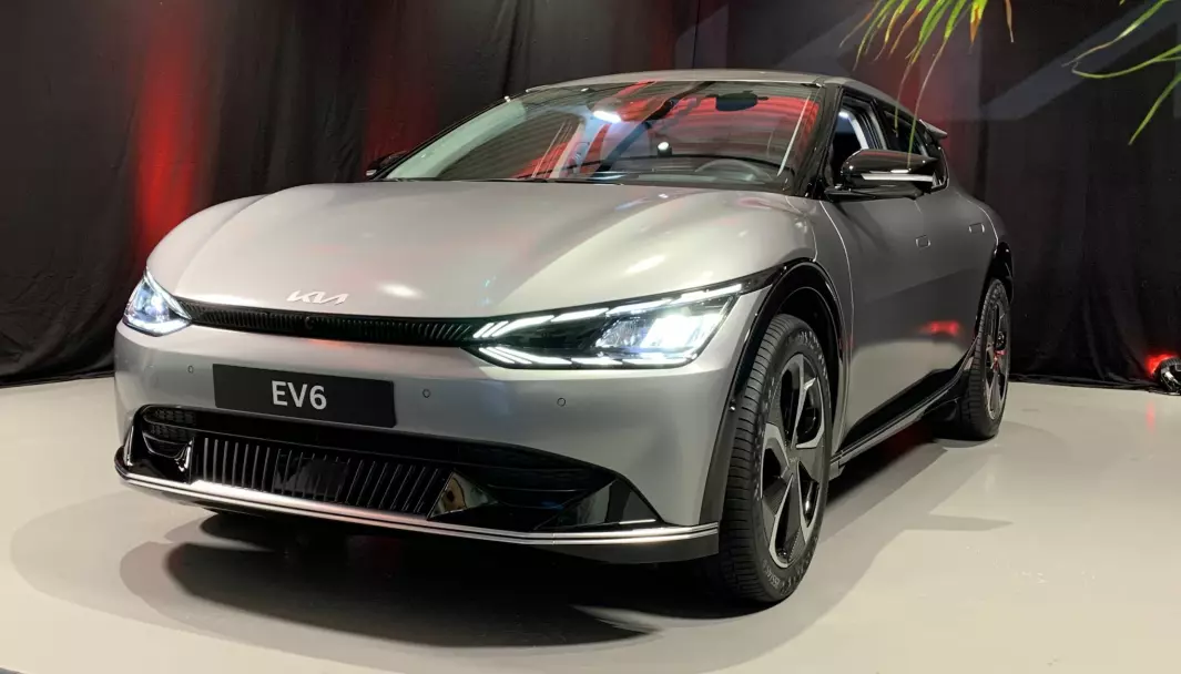 NÅ I NORGE: Kia EV6 er en elbil av neste generasjon, med egenskaper som hittil har vært ukjent i denne klassen.