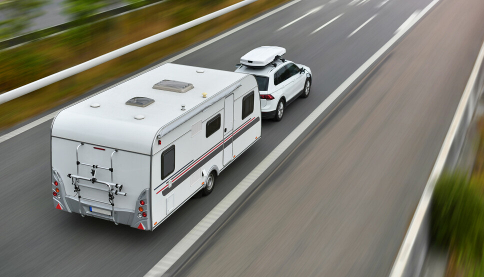 SJEKK: Det er flere ting du bør sjekke før du drar på tur med campingvogna.