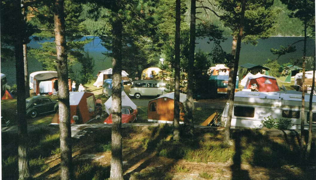 <span class="font-weight-bold" data-lab-font_weight_desktop="font-weight-bold">SKOGSCAMPING: </span>I 20 år har Norsk Veteran Camping arrangert treff for folk med dragning mot godt, gammeldags campingutstyr.