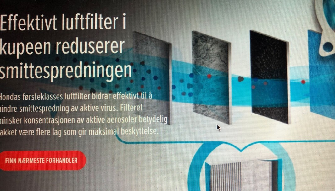 <span class=" font-weight-bold" data-lab-font_weight_desktop="font-weight-bold">REKLAME: </span>Dette er noe av informasjonen du møter når du klikker deg videre i reklamen fra Honda. <span class=" font-weight-bold" data-lab-font_weight_desktop="font-weight-bold">REKLAME: </span>Dette er noe av informasjonen du møter når du klikker deg videre i reklamen fra Honda.